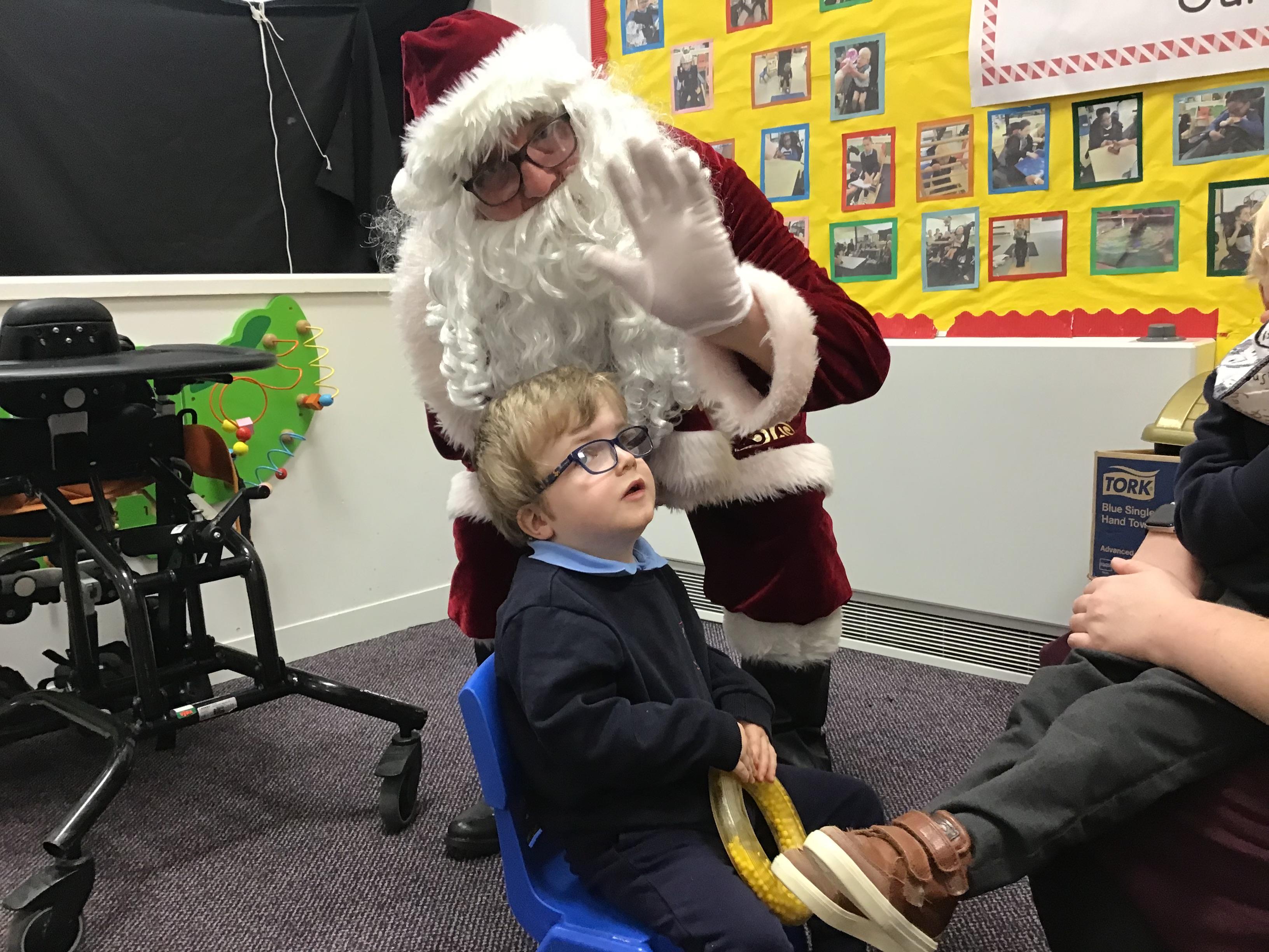 Santa visited class